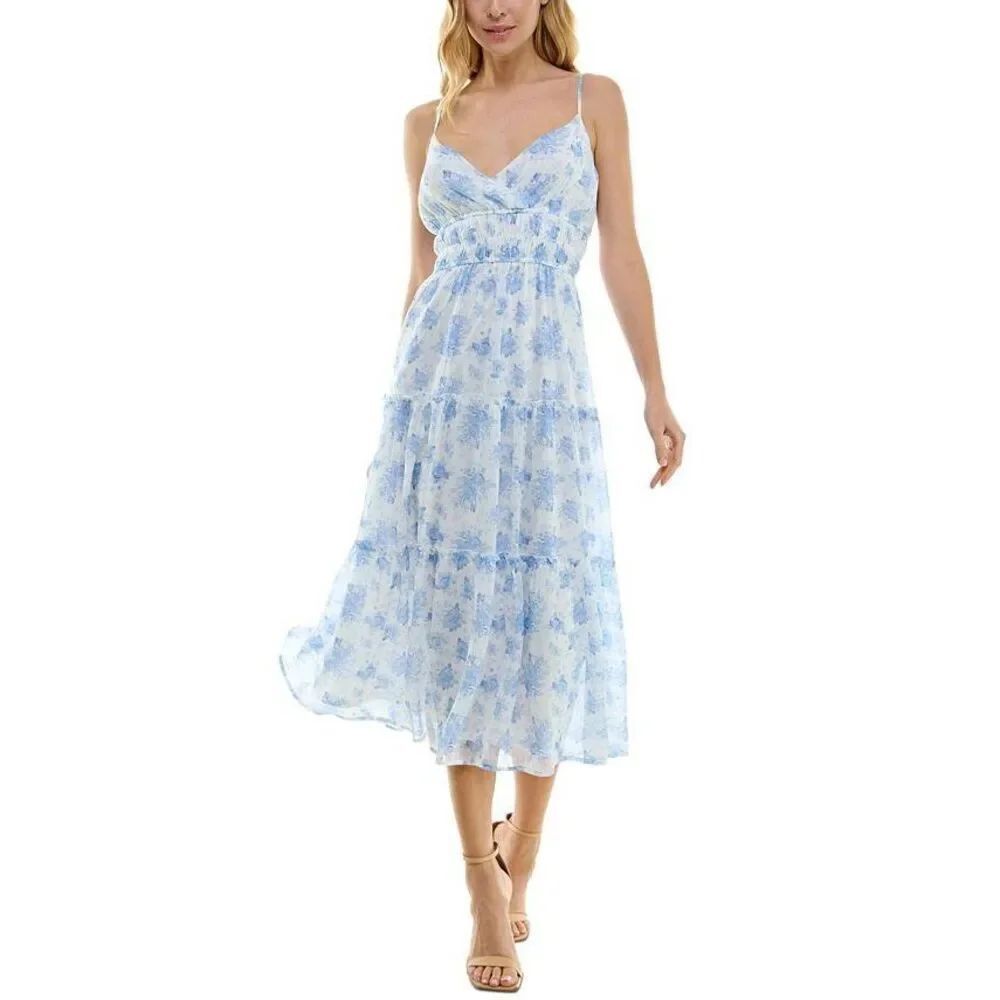 ✨TRIXXI Surplus Tiered Midi Sz XL Dress✨
